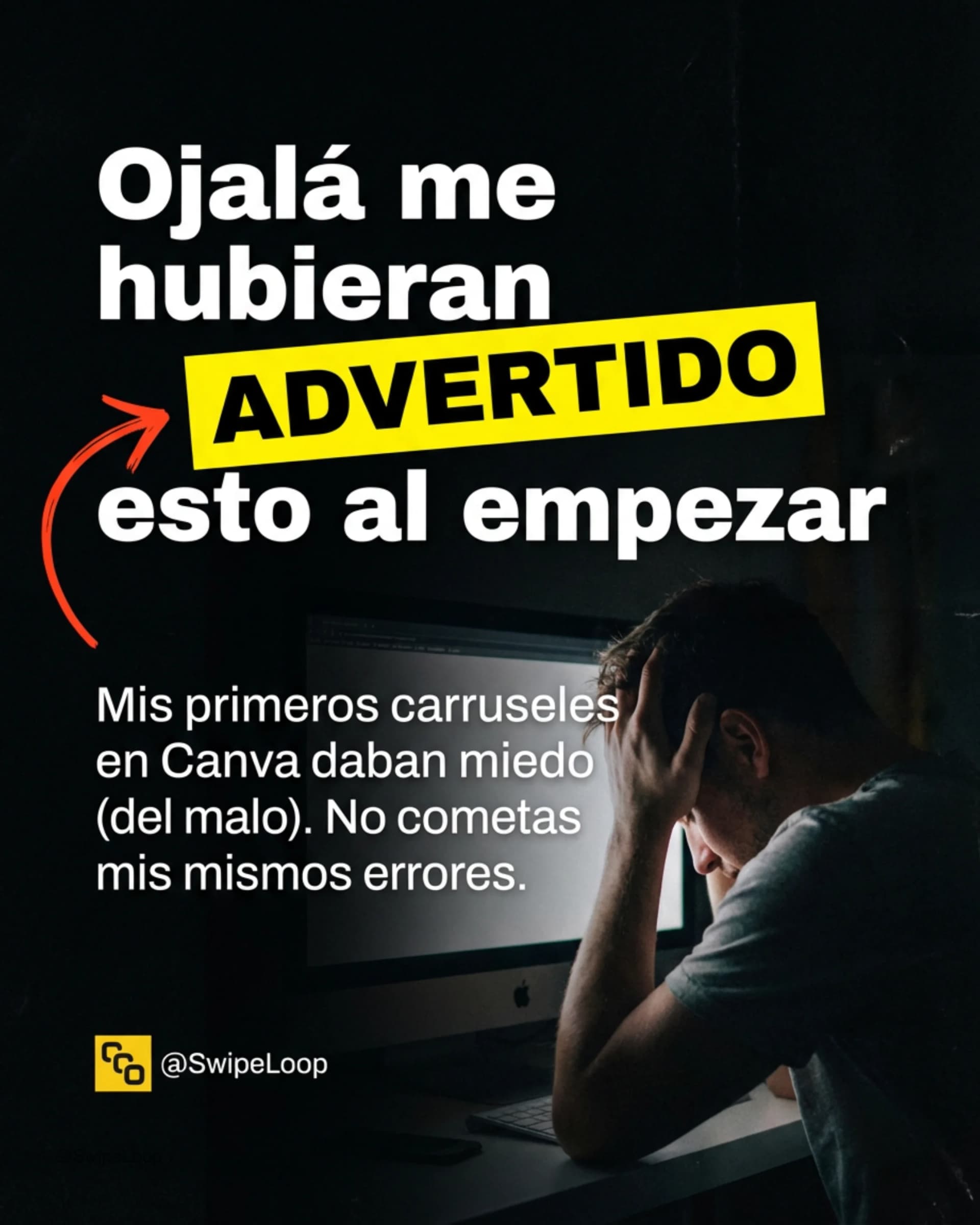 Slide de carrusel de marca creado con SwipeLoop